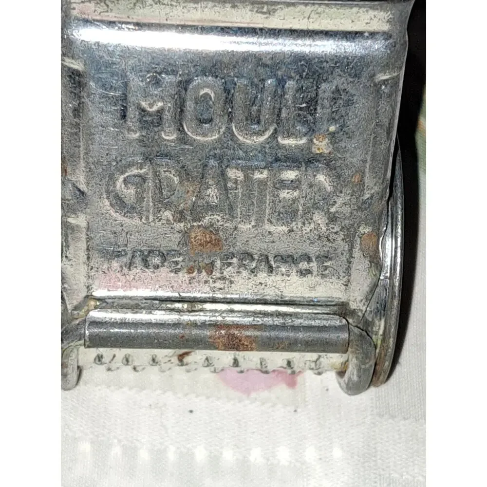 Antique 1950’s Mouli Cheese & Herb Grater Made In France